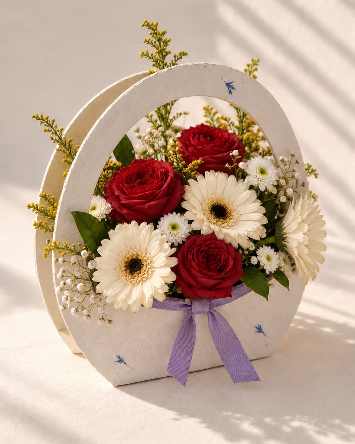 The Moon Basket — Winter Crimson view 5